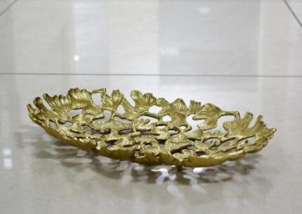 Cast Aluminium Jali Fruit Basket