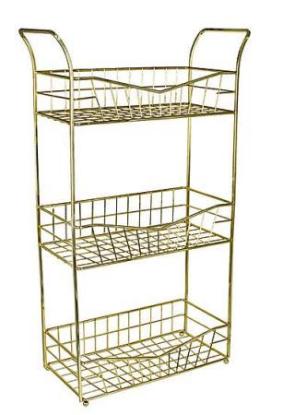 Metal Openwork Fruit Basket